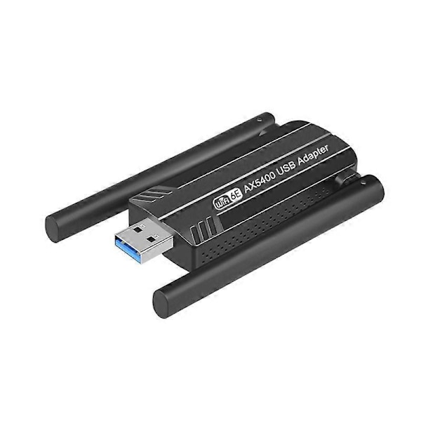 5400 Mbps WiFi 6E Nätverkskort USB 3.0 WiFi-adapter