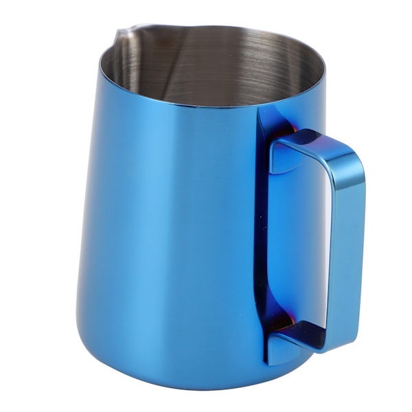 Kaffe Art Pitcher Latte Melkeskummende Kopp Krukke Kaffe Lagingsverktøy Tilbehør uten Skala 350ml Blå