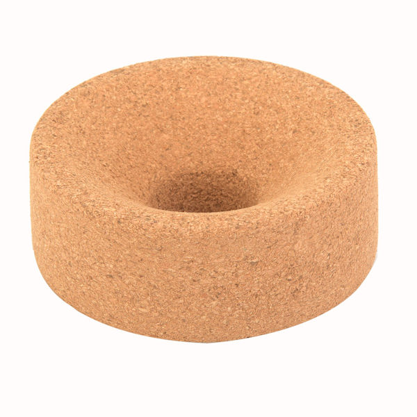 Laboratorie syntetisk kork ringholder til rundbundet kolbe (80 mm)