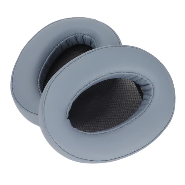Øreputer Mykt Proteinlær Erstatning Memory Foam Øreputer Deksel for WHH910N Headset (Blå)