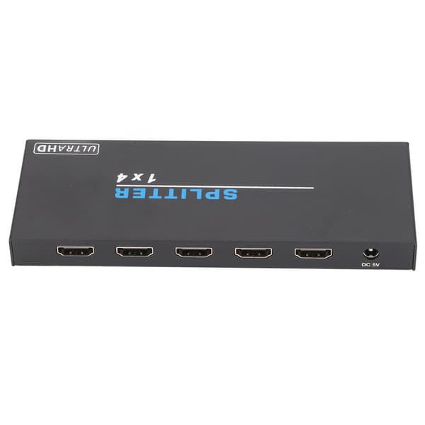 1 till 4 HD Multimedia Interface Splitter 4K 18Gbps Högupplöst HD Multimedia Interface2.0 Video Switcher US Plug