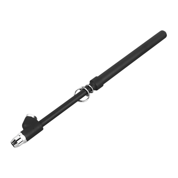 Svart däcktrycksmätare, mångsidig, mycket exakt, bärbar, pålitlig, robust däcktrycksmätare för bil, cykel, lastbil
