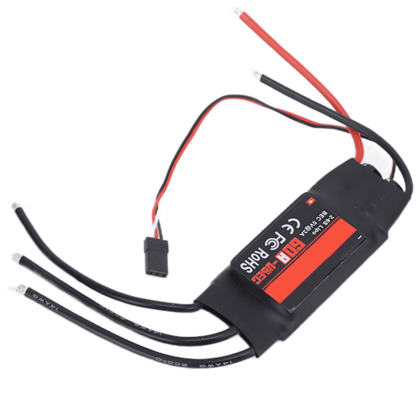 60A ESC Elektronisk Fartsregulator for Fjernkontroll Drone Fastvinget Fly