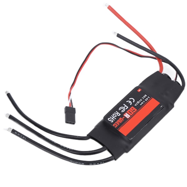 60A ESC Elektronisk Hastighedskontrol til Fjernbetjening Drone Fastvinge Fly