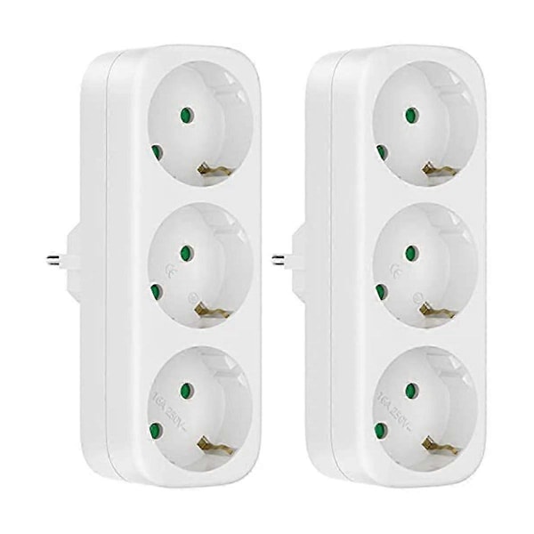 Grenuttag utan kabel, 250V/16A adapter, portabla uttag, 3680W omvandlaruttag EU Pl