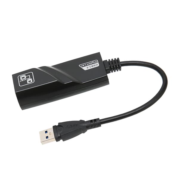 USB 3.0 Ethernet-adapter 1 Gbps overføring Bred anvendelighet Switch Ethernet-adapter for bærbar PC nettbrett