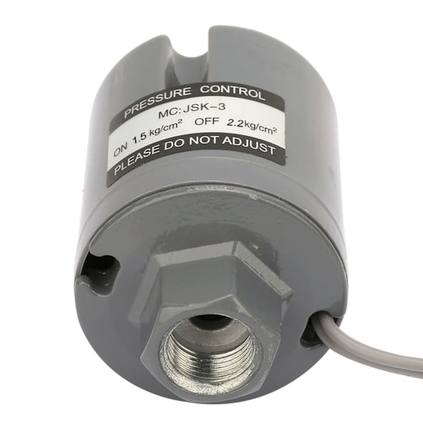 220V G3/8" indvendigt gevind automatisk vandpumpetrykkontaktcontroller (1,5-2,2 KGF /c㎡)