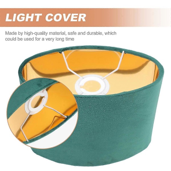 1 stk. Stabil Lampeskærm Oval Lampe Cover Praktisk Rum Lampeskærm Skrivebordsindretning