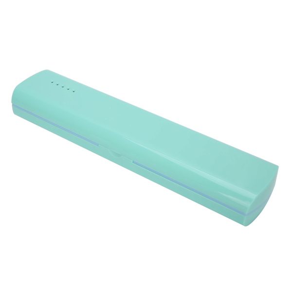 Tandborsthållare USB UVC-LED Badrum Elektrisk Tandborste Rengöringshållare Organizer