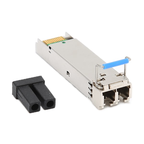 Optisk modul LC-gränssnitt 1,25G Hållbar 20 km överförings SFP-transceiver för optisk switch 3,3V dubbelfiber