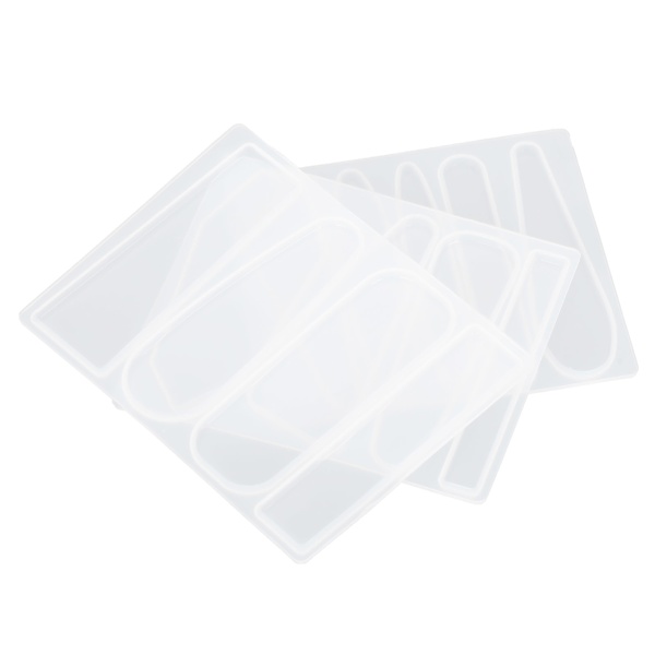 3 st form Kristall Epoxi Mould DIY Handgjorda verktyg för att tillverka hårstift