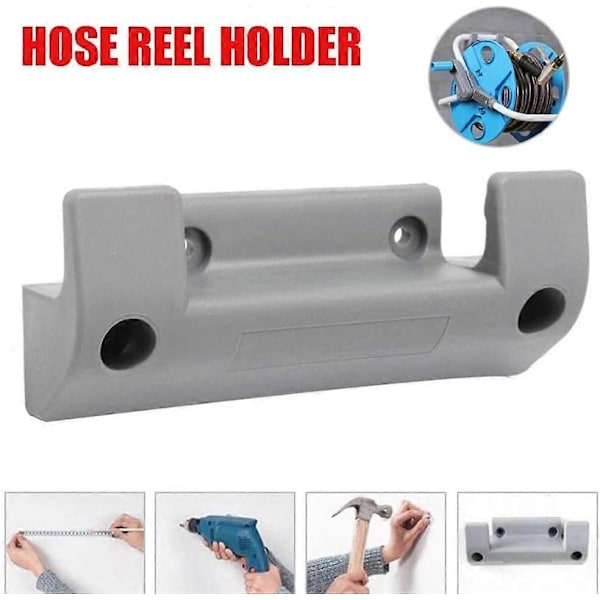 Have Slangeopruller Holder Vægmonteret PVC Have Slangeophæng Slangeholder