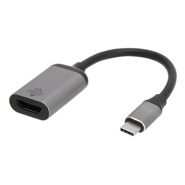 USB C til HD Multimedia Interface Adapter Bærbar Højhastigheds HD 4K 30Hz Type C til HD Multimedia Interface Adapterkabel