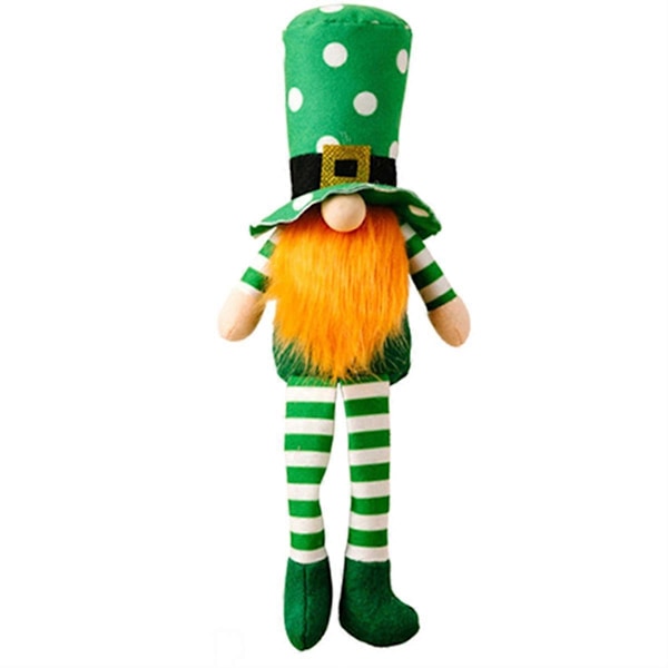 .Patricks Day Gnome Borddekor Tilbehør mann