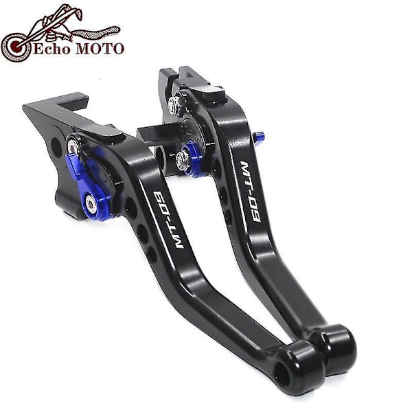 Lyhyt jarrukahvan vipu Yamaha MT-07 MT-09 2013-2021 - Moottoripyörän lisävarusteet MT-09 13-20 Hopea