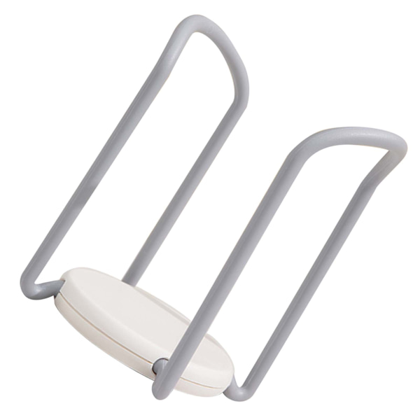 Skål Organizer Flera Funktioner Retractable Diskställ för Kök Bänk Grå och Vit