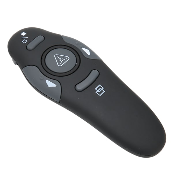 Presentasjonsklikker Ergonomisk håndholdt 2,4 Ghz trådløs presentatørfjernkontroll med trådløs mottaker for talemøteklasse