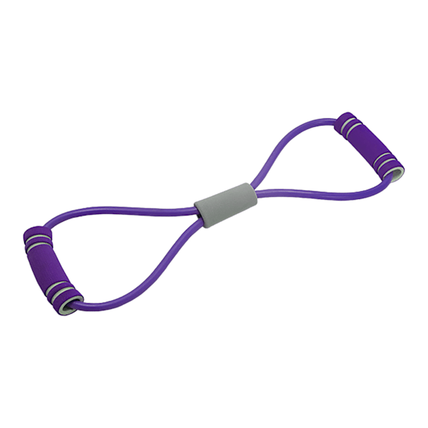8-formad motståndsband träningsband PVC mångsidigt elastiskt band för arm axel ben stretch fitness sport
