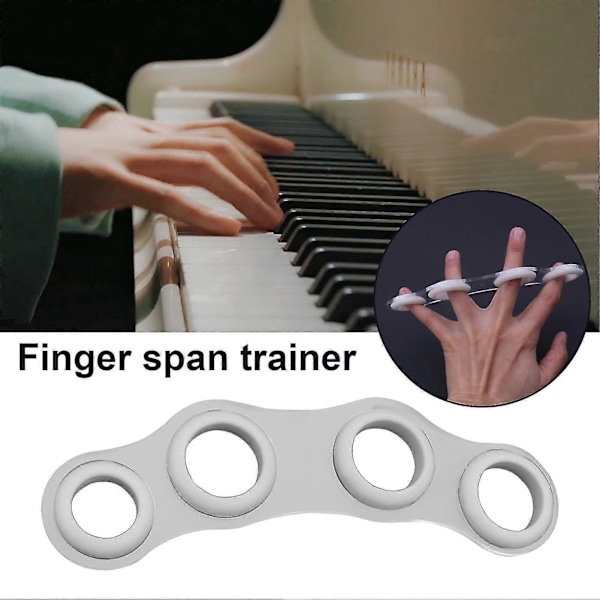 Finger Expander Verktyg Flexibelt Böjt Handtag Bekväm Gitarrspel Handflatsbreddande Del Fingerverktyg för Unisex