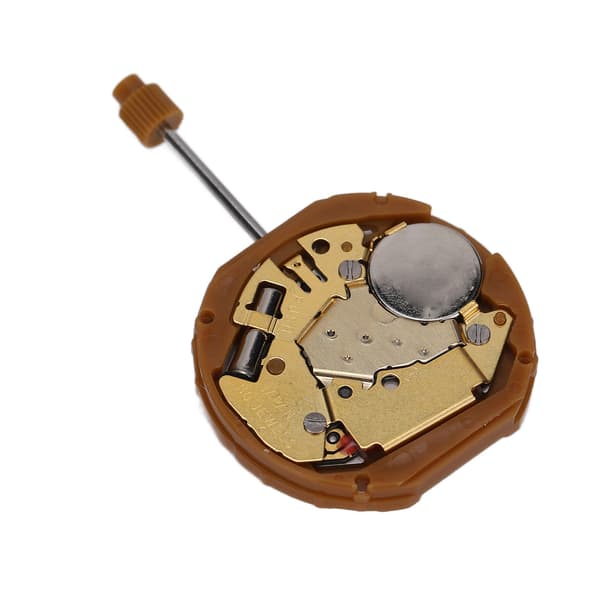 GN15 Quartz Urværk Legering Professionel Urværk Udskiftningsdel med Stift Sølv