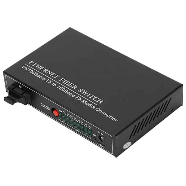 Ethernet Fiber Switch TBC-MC3418ED20 Plug Play Stabil Robust Aluminiumlegering Computer Netværk Switches 100-240VUK Stik