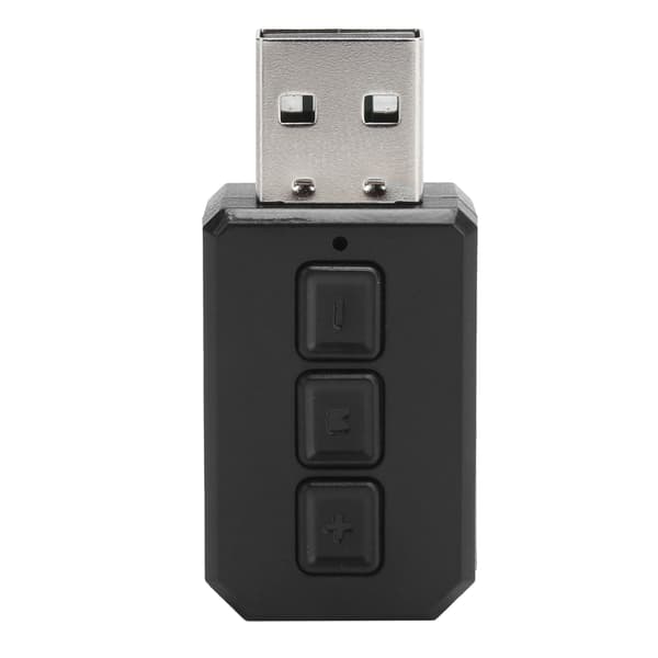 RT02 Bluetooth 5.0 Audio Mottaker Sender 2 i 1 Bilhøyttaleradapter Driverfri