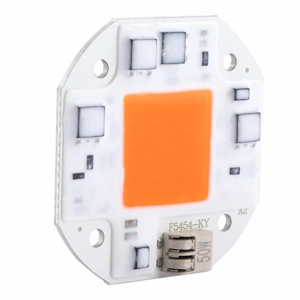 AC100-260V 50W Full Spectrum Växtlampa LED COB Chip Växtlampa