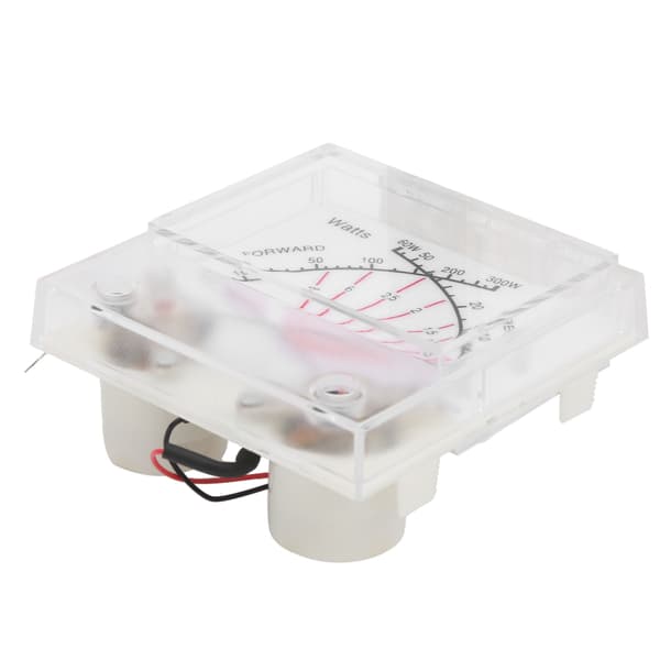 SWR/Power Watt Meter Dobbelt Nål 60/300W Effektmåler Sender med Baggrundsbelysning