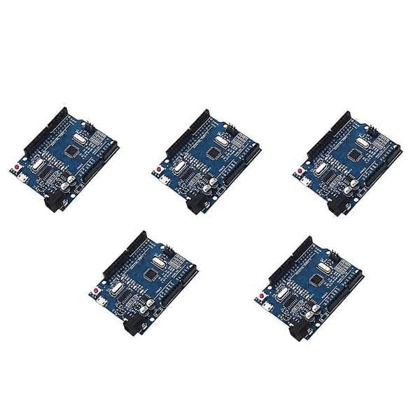5 stk til UNO R3 MEGA328P-chip til Arduino UNO R3/TYPE-C KABEL ATMEGA328P-AU udviklingskort 16Mhz MICRO R Micro r3