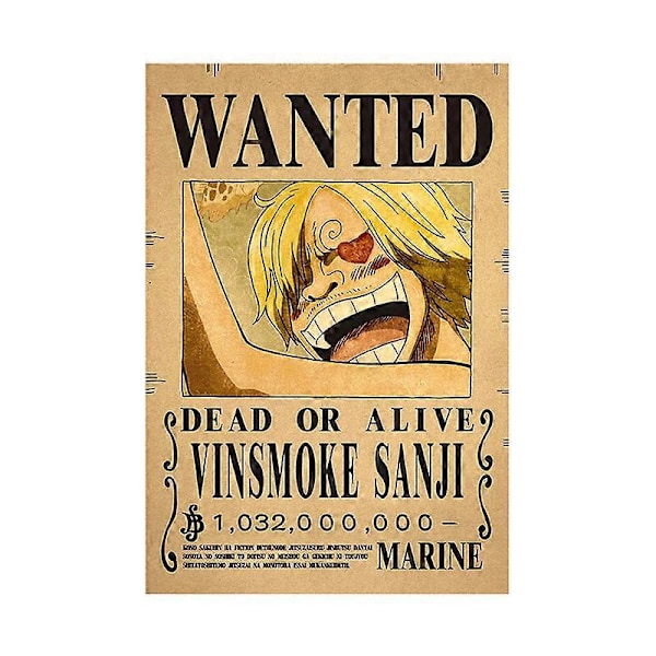 42 X 28.5cm OnePiece HD Målningsaffisch Set Konst Papper A