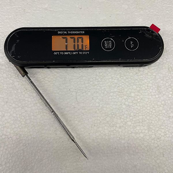 Digital Grill- og Bagetermometer - Øjeblikkelig Læsning, Vandafvisende, Perfekt til Madlavning og BBQ