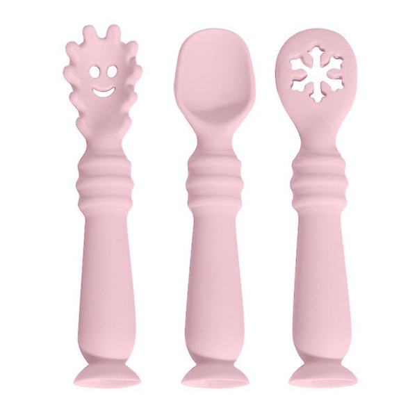 Silikonbabyskedar - 3-pack, BPA-fri, Perfekt för kompletterande matning