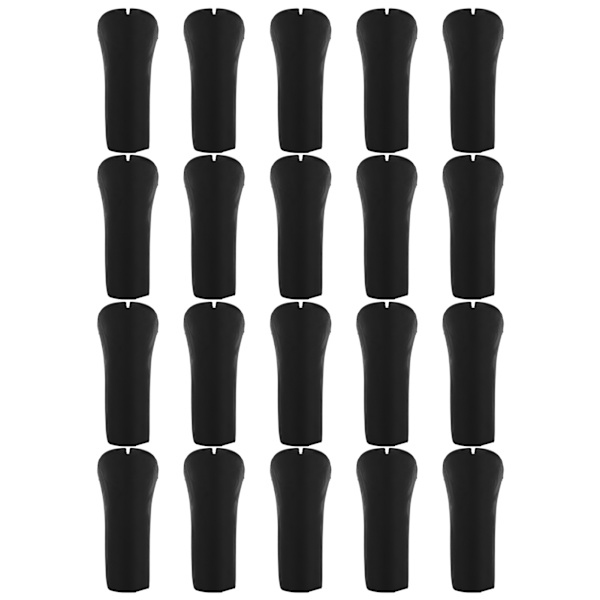 20 stk Udendørs Spadserestav Tip Beskytter Vandrestang Udskiftning Tips End for Vandrestav