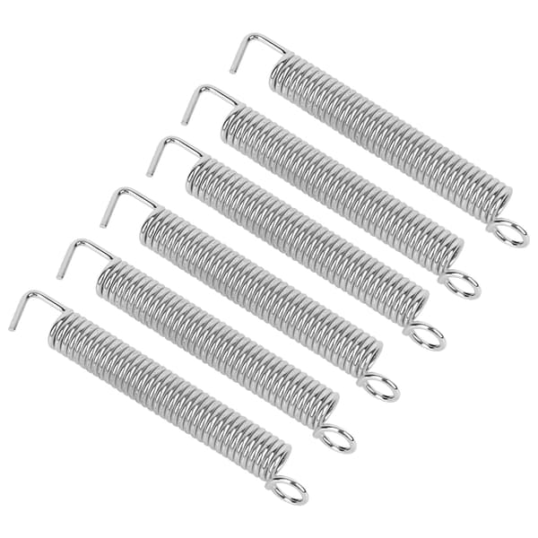 6 st Tremolo Spännfjädrar Gitarr Retro Vibrato Dragsträng för Fender Stratocaster ST