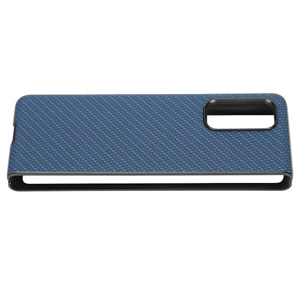 Texturerat kolfiberfodral för Xiaomi MIX FOLD ABS-smartphoneskyddsfodral Blå