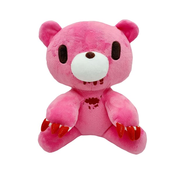 Gloomy Bear og Gloomy - Gloomy Bear med rød plysjgenser