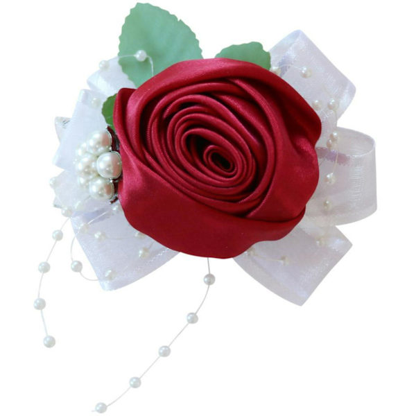 Handgjord Blush Armbandsblomma