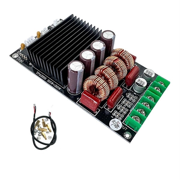 TPA3255 2x300W Stereo HIFI Digital Effektforstærker Board 600W Klasse D