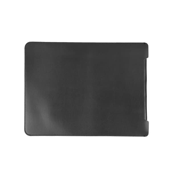 Bærbar computertaske i mikrofiber, beskyttende inderpose til MacBook Pro, sort