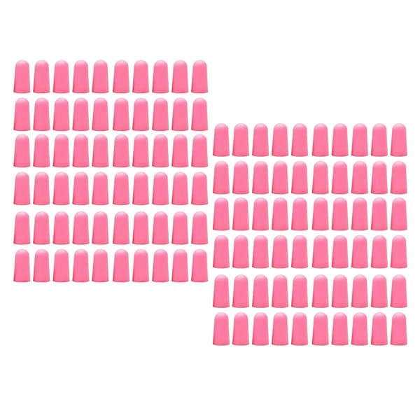 120 STK Myke ørepropper PU Støyreduksjon Lydblokkerende ørepropper for soving Studier 38dB Rosa