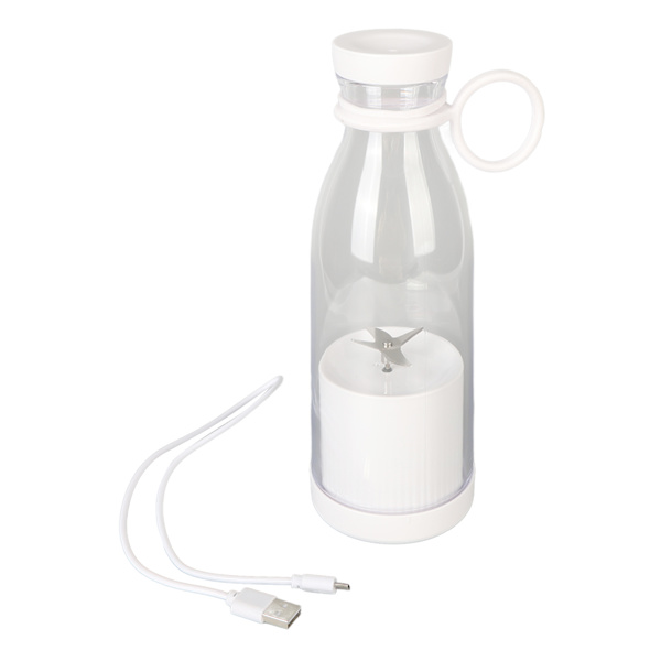 Bärbar mixer ABS USB uppladdningsbar minijuicerkopp handhållen fruktmaskin för kontor gym resor