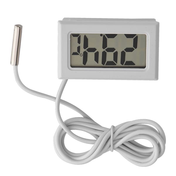 Mini LED-skjerm Digitalt temperaturmåler Probesensor Digitalt LCD-termometer