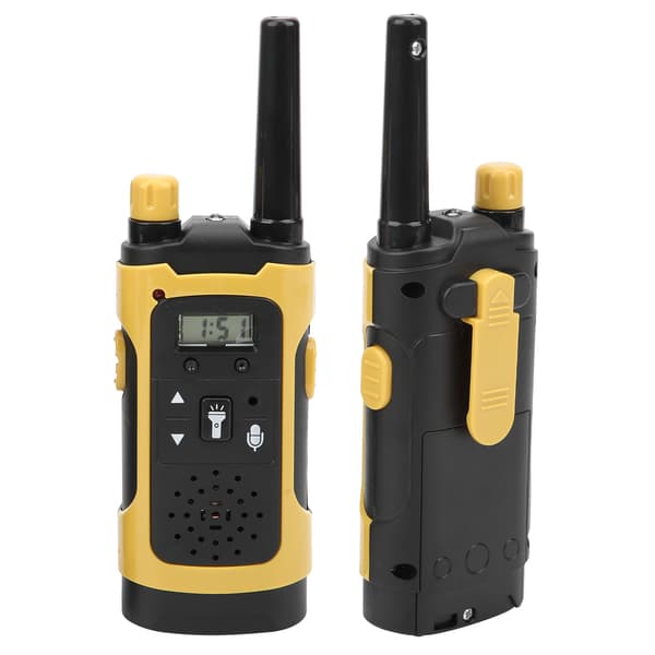 2 stk. børne-walkie-talkies håndholdt bærbar trådløs simulering realtids-intercom-legetøj