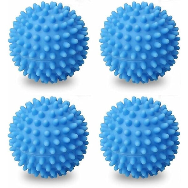 Torkbollar, Tvättboll Snabbare Torkning Återanvändbar Torkboll för Fontainebleau Tvättmaskin Set om 4