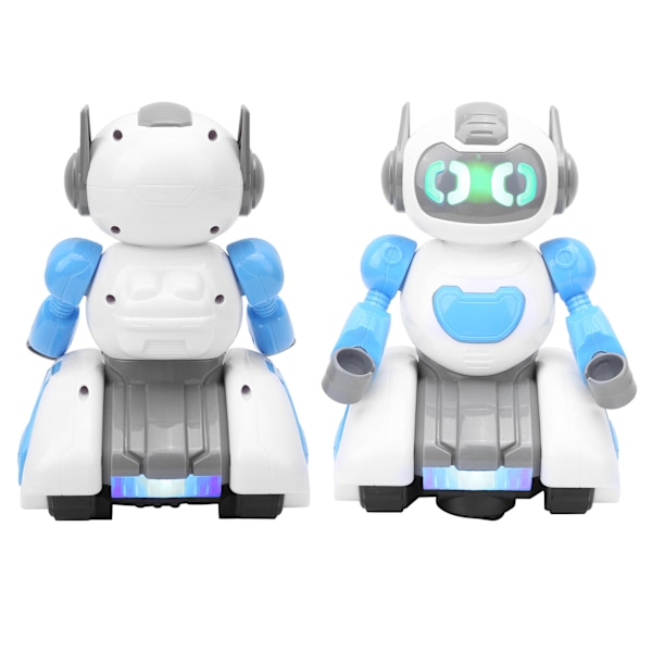 Dansende robotlegetøj 360° rotation med sejt lys og musik Modelled med justerbare led til børn over 3 år