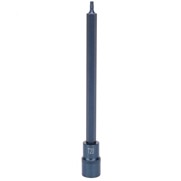 Socket Bit Star S2 Legering Stål Elektrisk Hurtig Nøgleværktøj Hardware Blåning Blister 1/2X200XT20