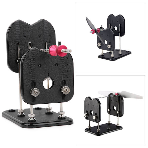 TruSpin Prop Support Balancer Tilbehør til RC Helikopter Multirotor Fly (sort)