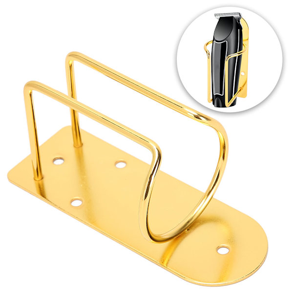 Elektrisk Hårklipper Holder Display Stativ Rustfrit Stål Barber Shop Hårklipper Stand Hylde