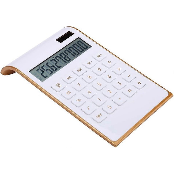 Passende Lommeregner, Slankt Elegant Design, Kontor/Hjem Elektronik, Dobbelt Strømforsyning Bordregner