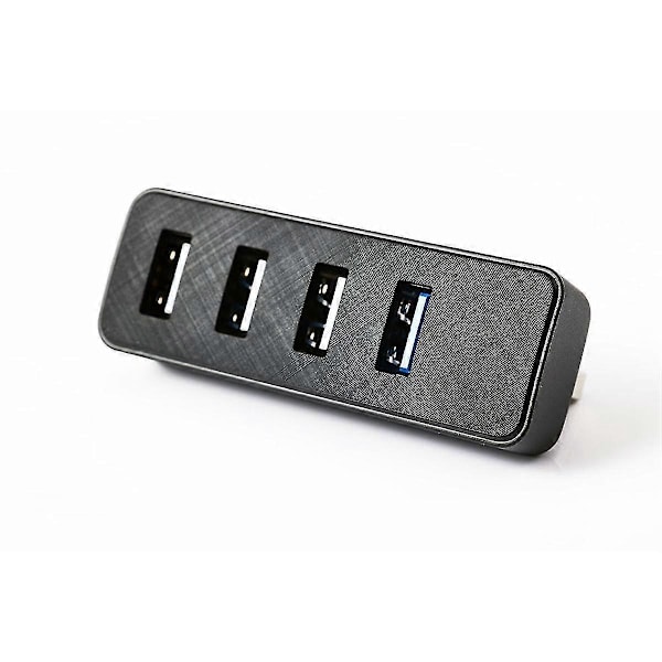 Kompatibel med Tesla Model 3 Highland 2024 Dockningsstation, Mittkonsol 4-i-1 Handskfack USB-hubb Flash Drive Dockningsstation